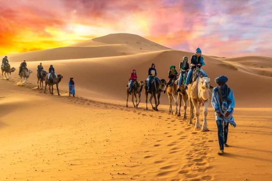 Circuit court de 4 jours dans le désert de Merzouga au départ de Marrakech