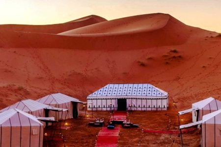 Circuits de 8 jours dans le désert de Merzouga au Maroc au départ de Marrakech