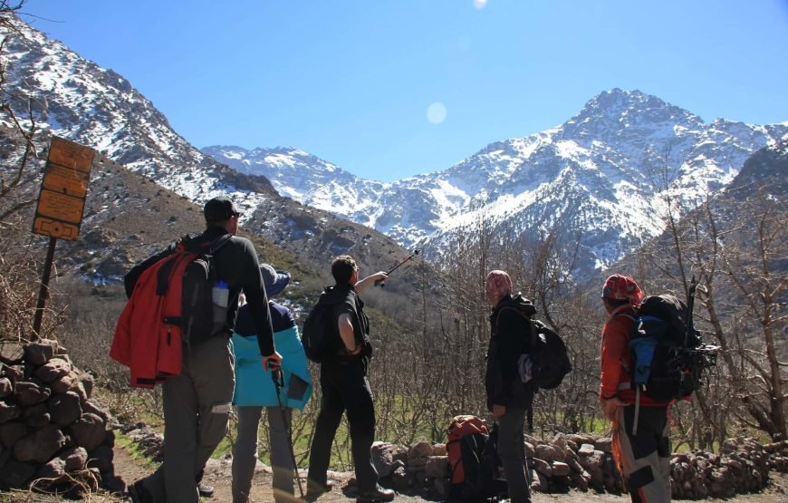 4 jours de trekking au Maroc, Toubkal Express au départ de Marrakech